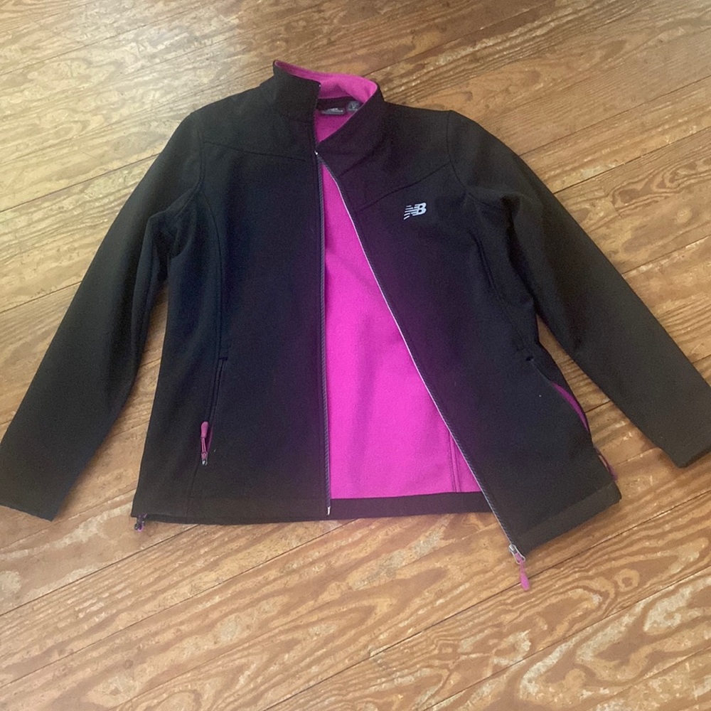 New Balance Black fleece lined performance  jacket